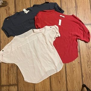 NWT LOFT Short Sleeve Tops Size M